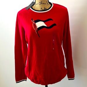 NWT Tommy’s Hilfiger red sweater size L